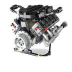 Motor V8 Engine Motorizado | 716PCS - imagem principal