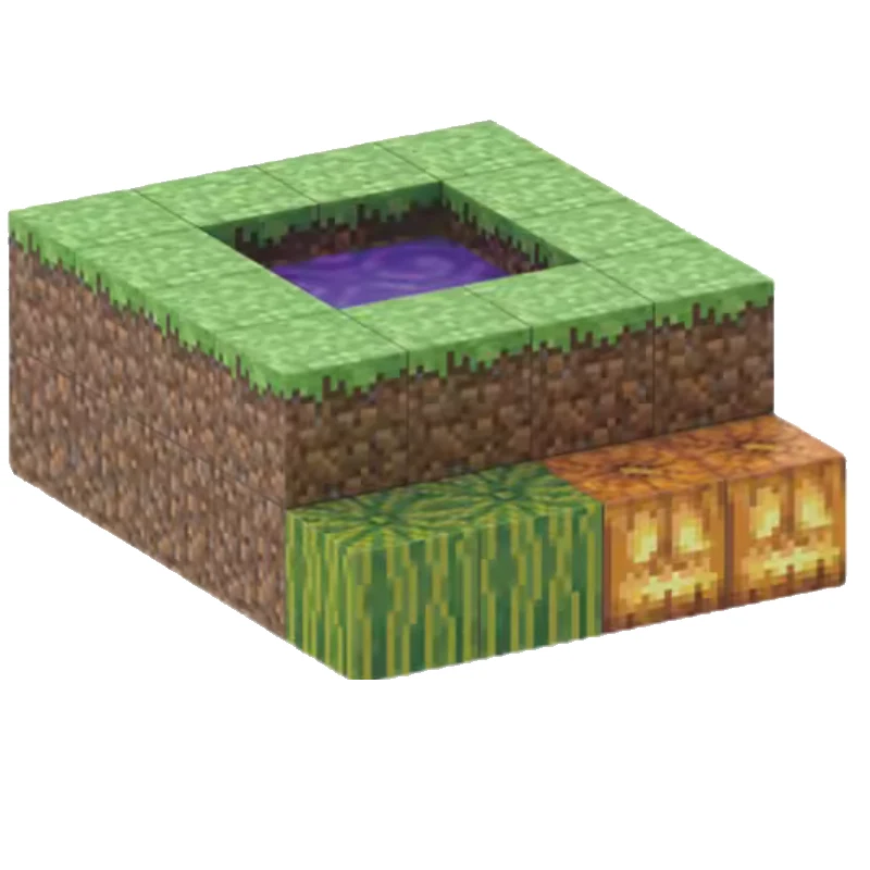 Campo de Abóbora Minecraft | 32PCS
