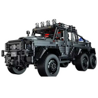 Black Pickup G63 6X6 | 3300PCS