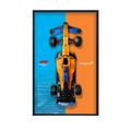 Quadro Fórmula 1 McLaren MCL35 - 3 | 50x80cm