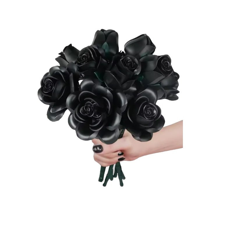 Buquê de Rosas Preta | 608PCS
