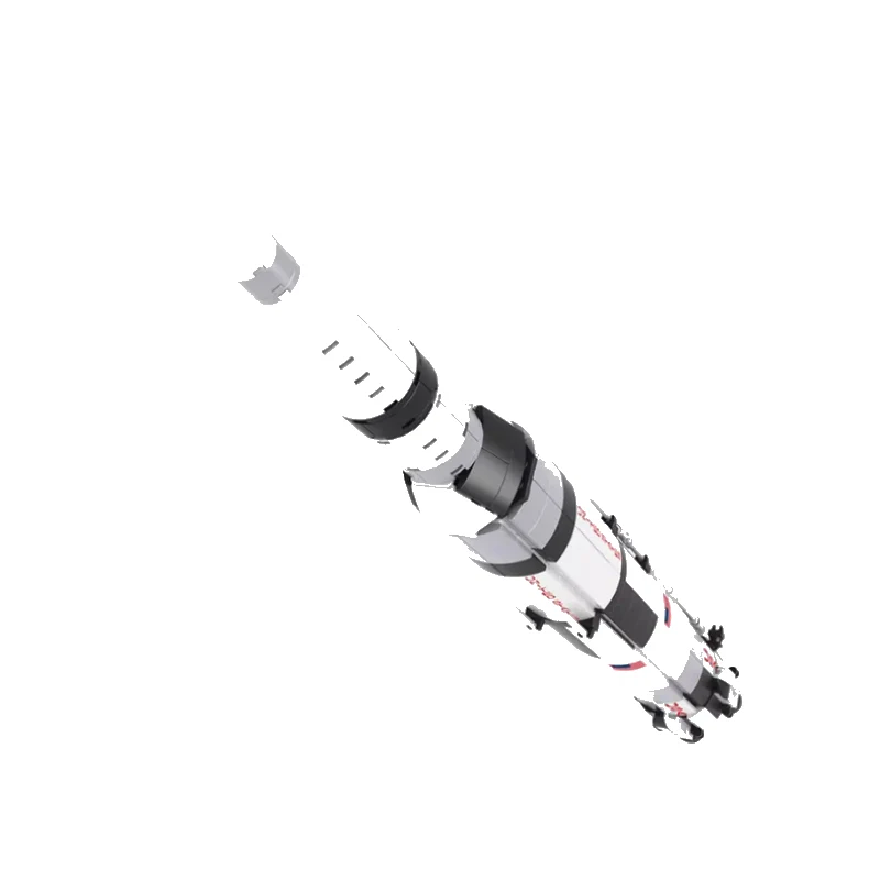Mini Apollo Saturno V | 445PCS