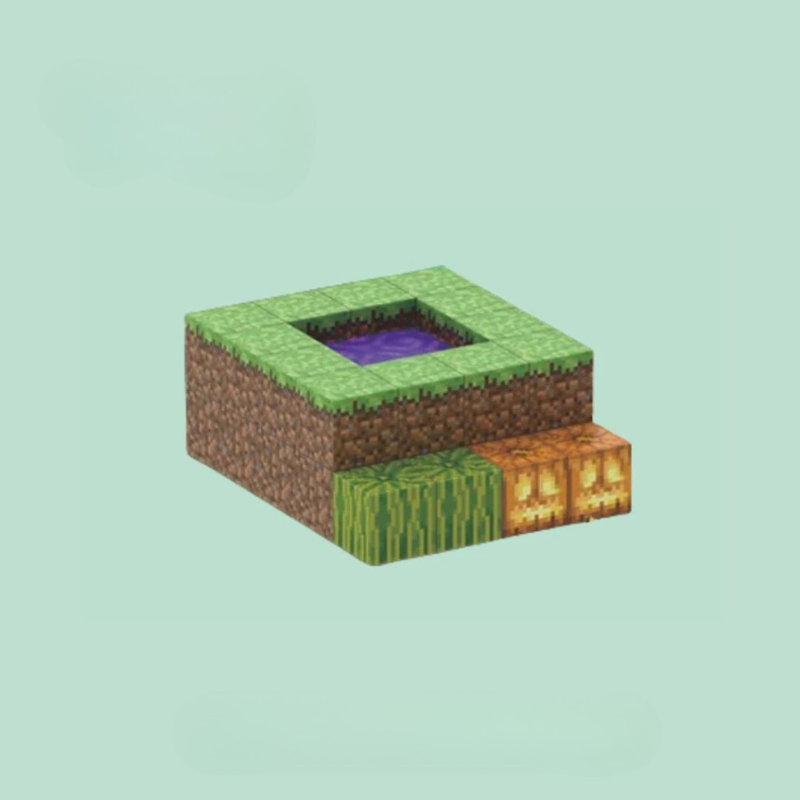 Campo de Abóbora Minecraft | 32PCS