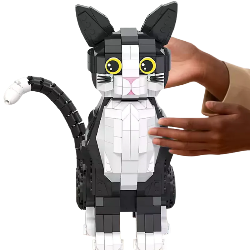Gato Preto e Branco | 801PCS