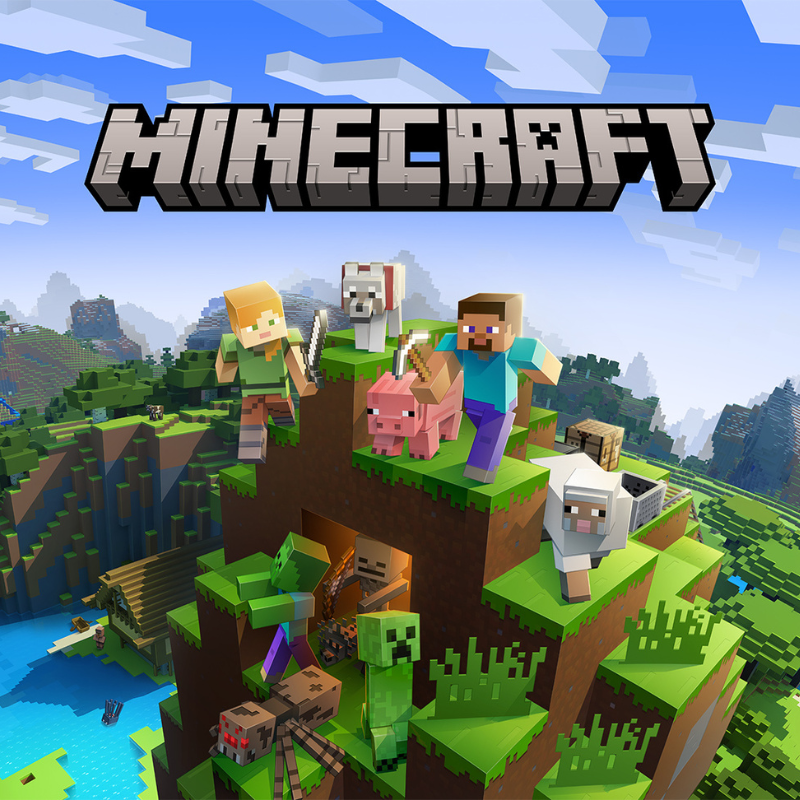 Praia Abelha - Blocos Magnéticos Minecraft | 128PCS