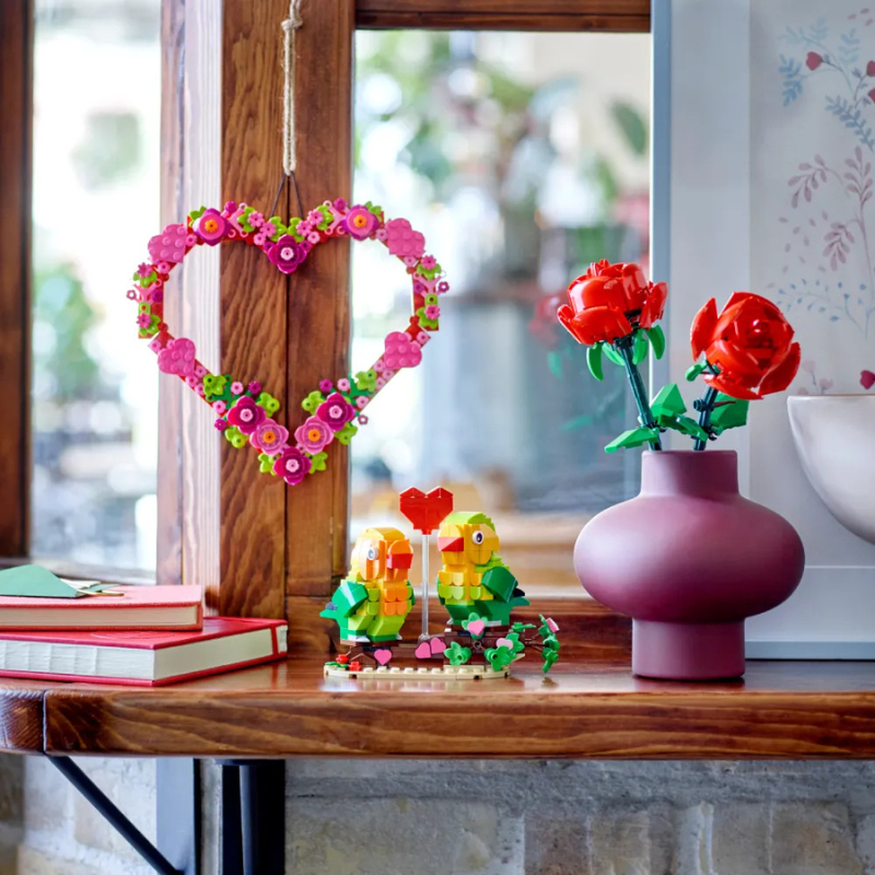 Ornamento em Coração | 254PCS