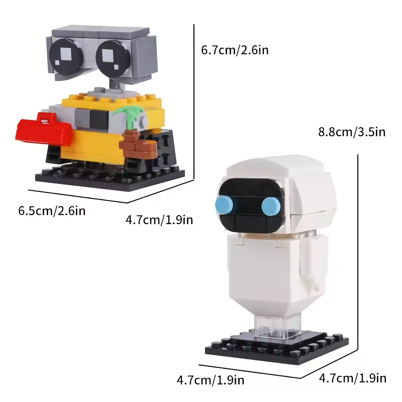Wall-E e Eve | 155PCS
