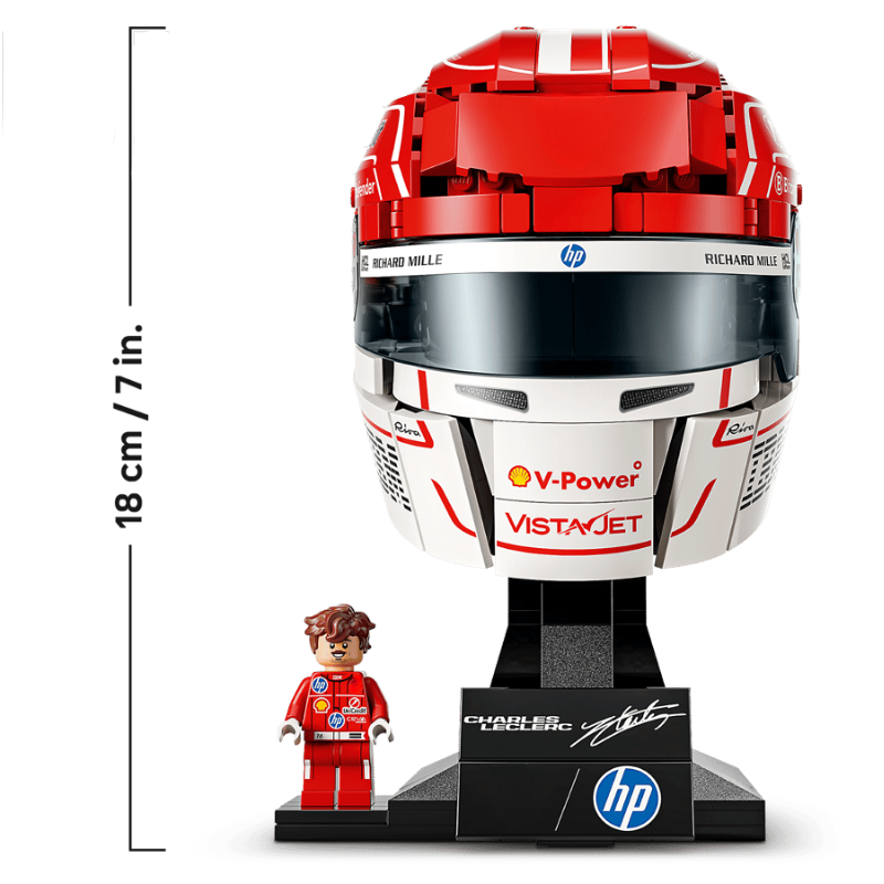 Capacete SF HP Charles Leclerc 886PCS