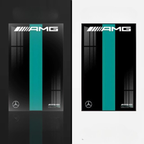 Quadro Fórmula 1 Mercedes AMG | 50x80cm