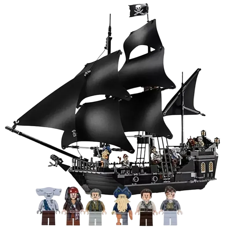 Navio Pérola Negra Piratas do Caribe | 804PCS