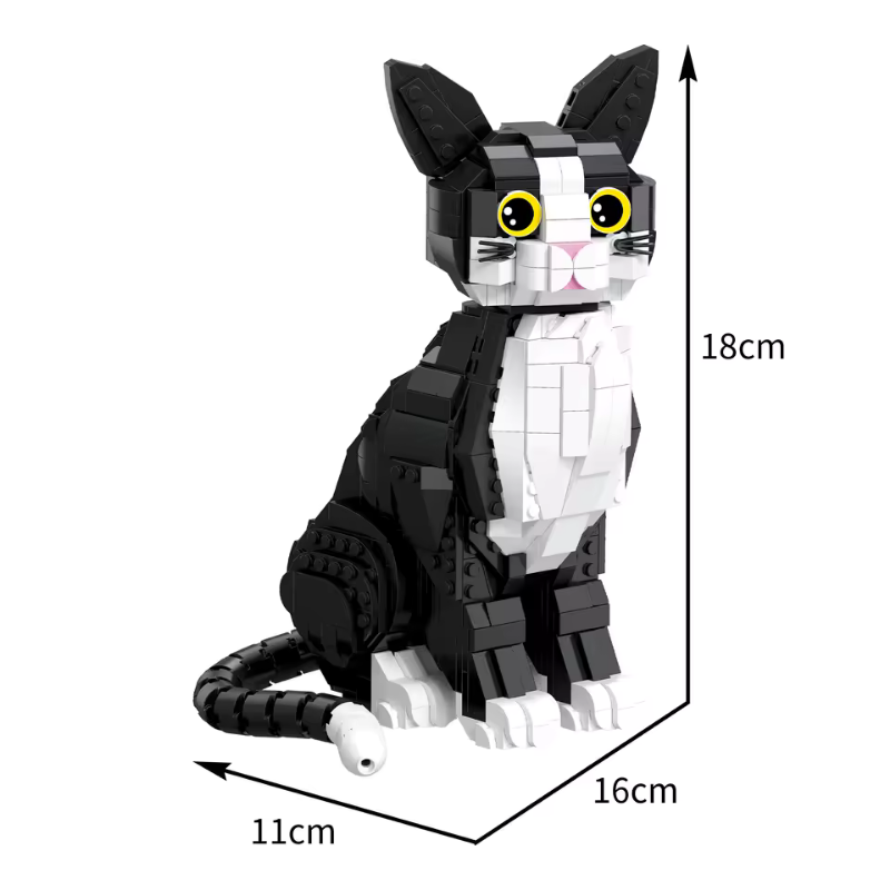Gato Preto e Branco | 801PCS