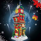 Torre do Relógio de Natal | 1084PCS