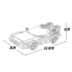 DMC DeLorean - De Volta para o Futuro | 405PCS