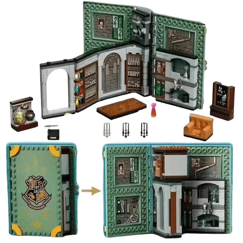 Livros Magicos Hogwarts - Harry Potter | 297 PCS