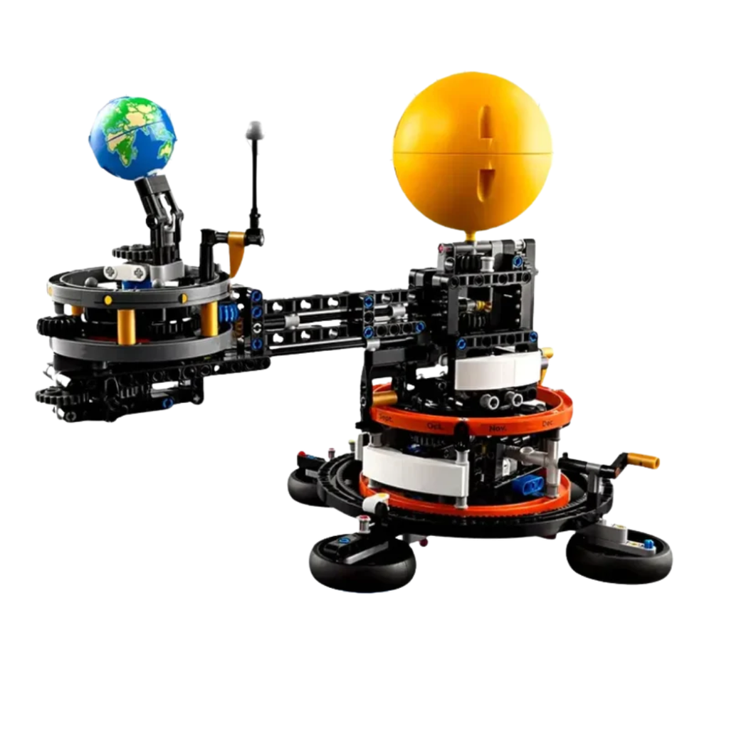 Planeta Terra e Lua em Órbita | 526PCS