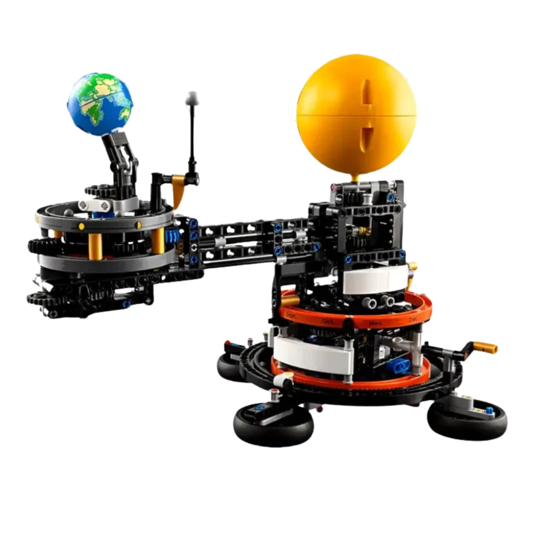 Planeta Terra e Lua em Órbita | 526PCS