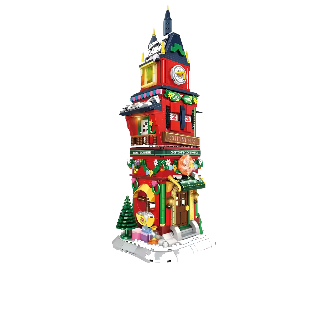 Torre do Relógio de Natal | 1084PCS